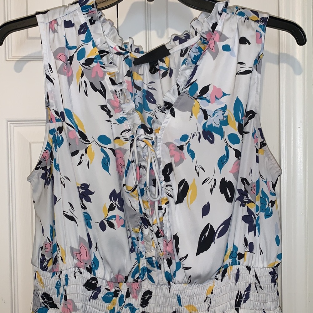 LANE BRYANT FLORAL PRINT DRESS
